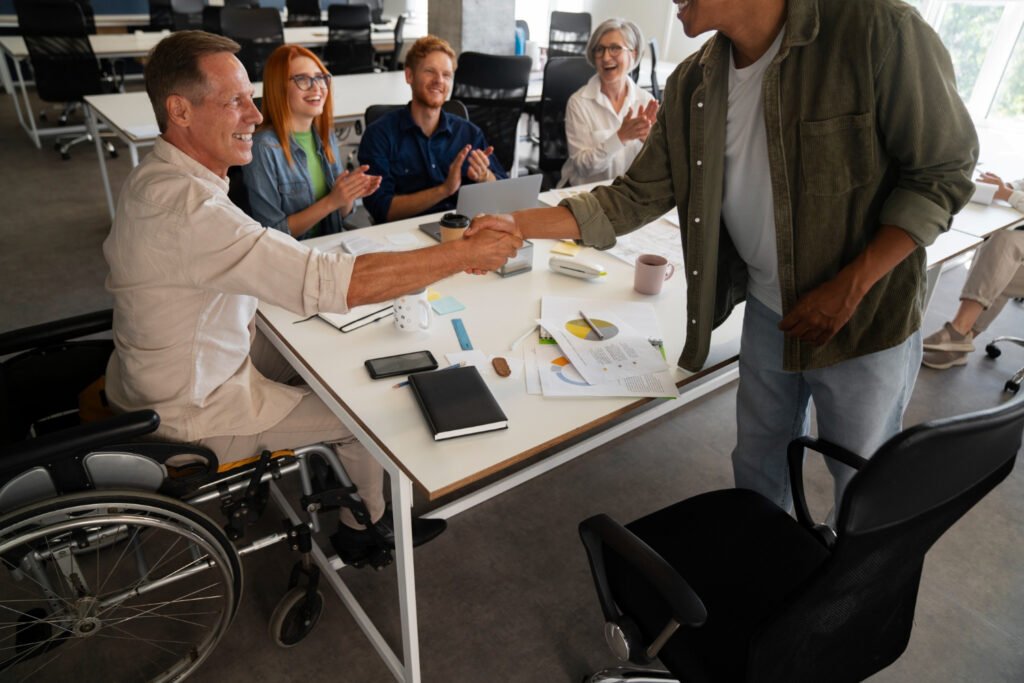 Los puestos de liderazgo ocupados por personas con discapacidad son prácticamente inexistentes.